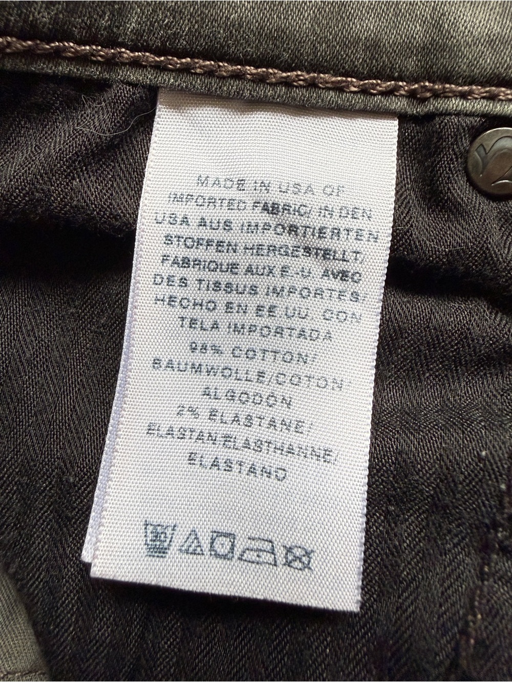True Religion Dean Tapered Men's Gray Button Fly Jeans- Size 36 - Picture 8 of 12